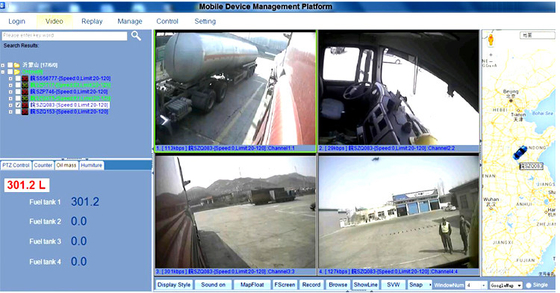 IP67 Capacitor de caminhão Sensor de nível de combustível Sensor de óleo Sensor DVR Acessórios